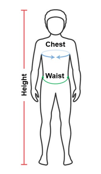 Kids T-Shirt Size Chart