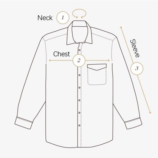 Men's Shirt Size Chart