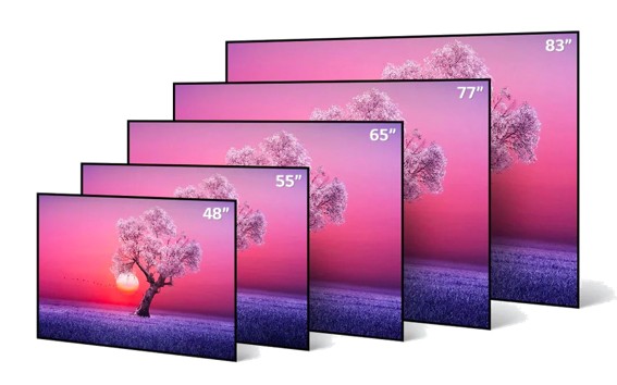 TV Size Chart
